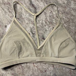 Lululemon Sports Bra, Yellow Size 8